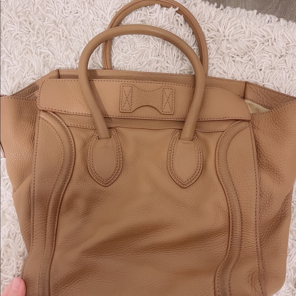 Celine Nano Luggage Bag in Tan - Picture 6 of 7